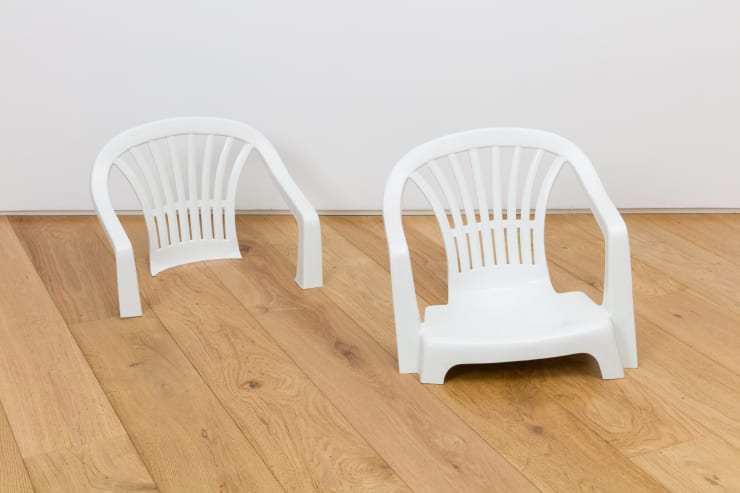 James Lomax Chair Study (for a sinking city) no. 5 and 6 , 2024 Plastic