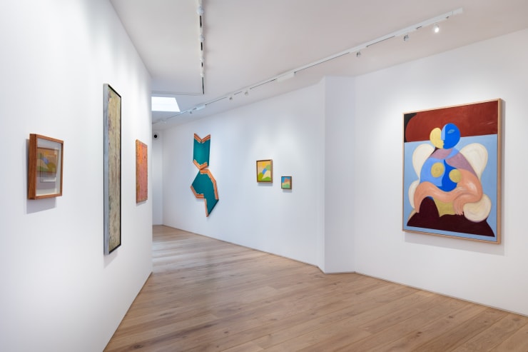 Installation view, To Situations New, at LAMB Arts Image by Angus Mill