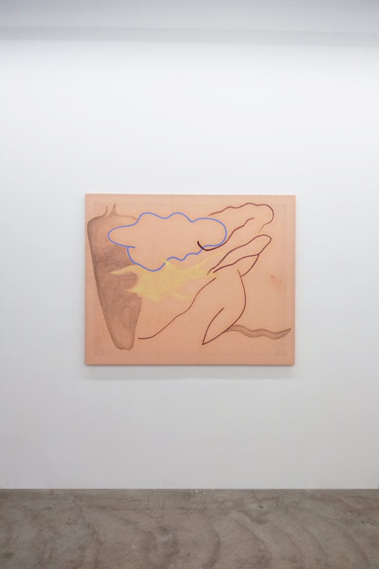Merve Iseri, Chance Meeting Between a Cloud and a Rubber Stamp on a Cusp of Land, 2019