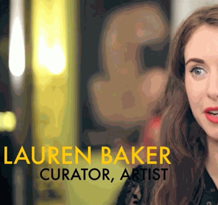 Lauren Baker at Save Wild Tigers exhibition