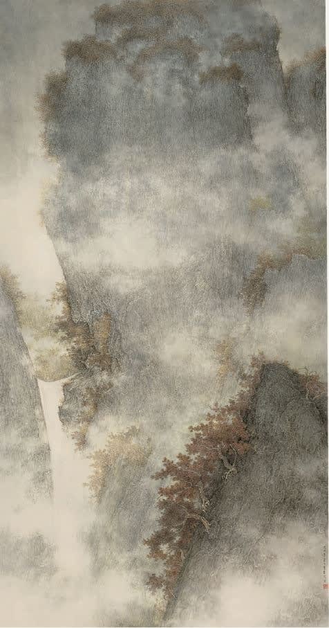 Waterfall in Ravine, 2009