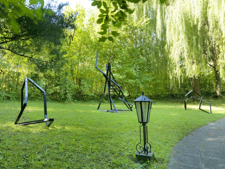 Sculpture Garden, Installation view: Clemens Hollerer, 2019 Photo: © FARBPRAXIS