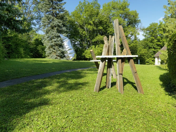 Sculpture Garden, Installation view: Cäcilia Brown & Hans Kupelwieser, 2019 Photo: © FARBPRAXIS