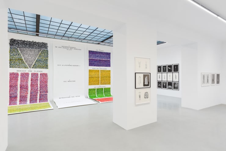 Installation View: Markus Redl, Flussmitte, 2021