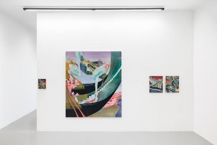 Clément Bedel, Installation View: final glimmer, first breath, 2025 (Photo by Manuel Carreon Lopez)