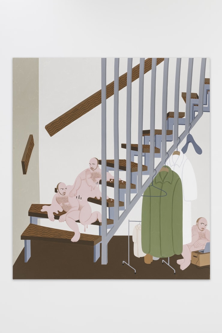 Alexander Basil Untitled, 2022 oil on canvas 170 x 190 cm 66 7/8 x 74 3/4 in