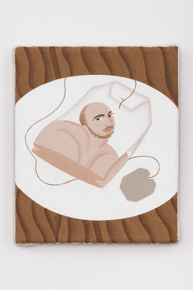 Alexander Basil Untitled, 2022 oil on canvas 18 x 15 cm 7 1/8 x 5 7/8 in