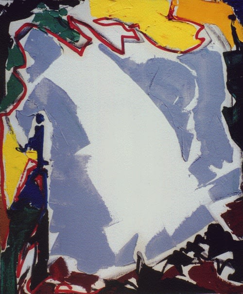 Entreé par le miroir 1971, olio su tela, cm 65x54