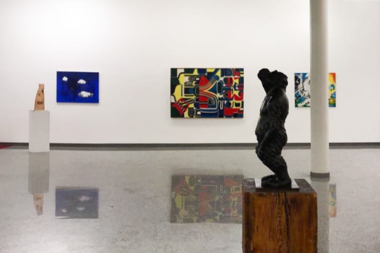 Veduta della seconda sala.