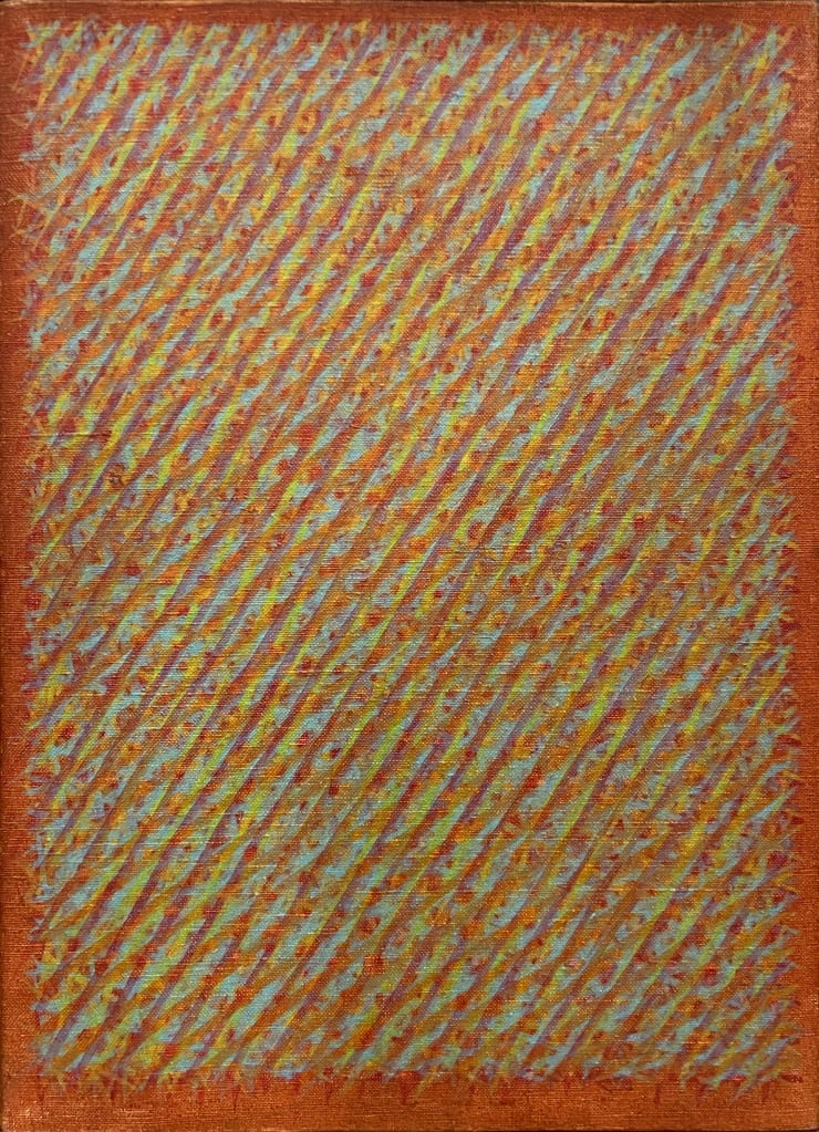 Piero Dorazio Pilota 5, 1961 olio su tela cm 32x25