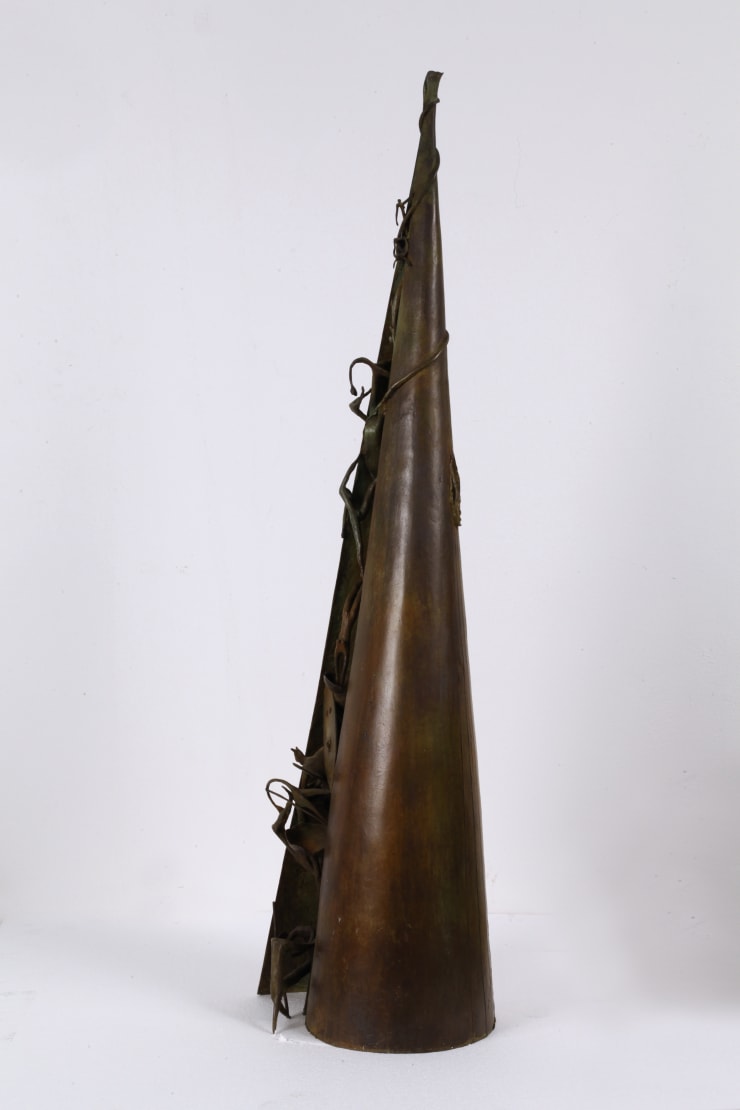 Il gambo dei fiori, 2010, bronz, cm 135X35X31