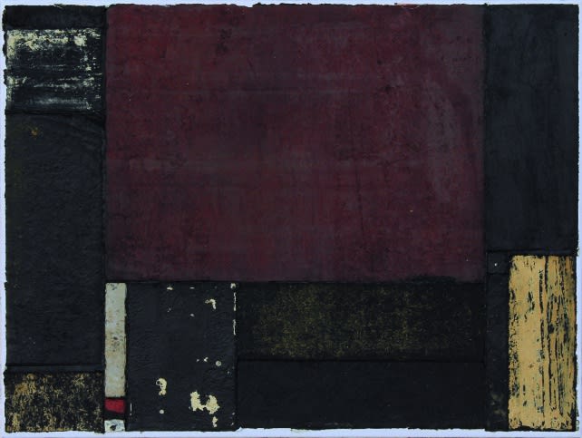 Encaje, 2011, calco in caucciù e gomma acrilica su tela, cm 45x60