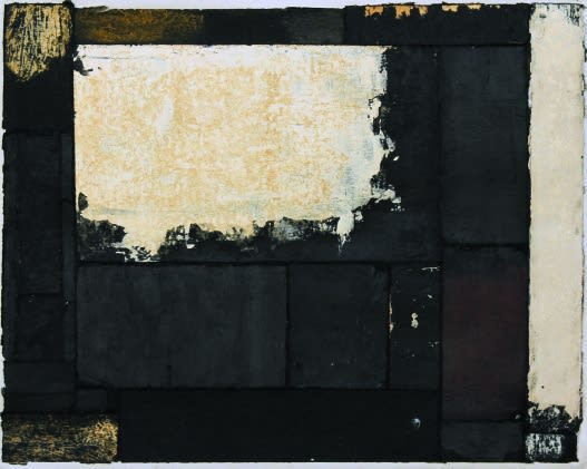 Encaje, 2012, calco in caucciù e gomma acrilica su tela, cm 40X50