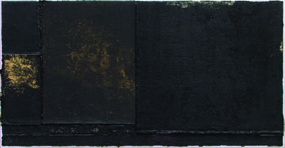 Irreversible yesos y aquitranes, 200, calco in caucciù e gomma su tela, cm 32,5X62,5