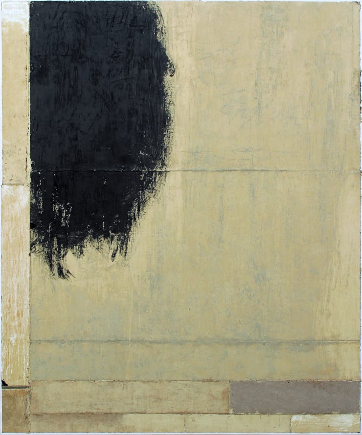 Huella producida inadvertidamente, 2011, calco in gomma, cm 150x125