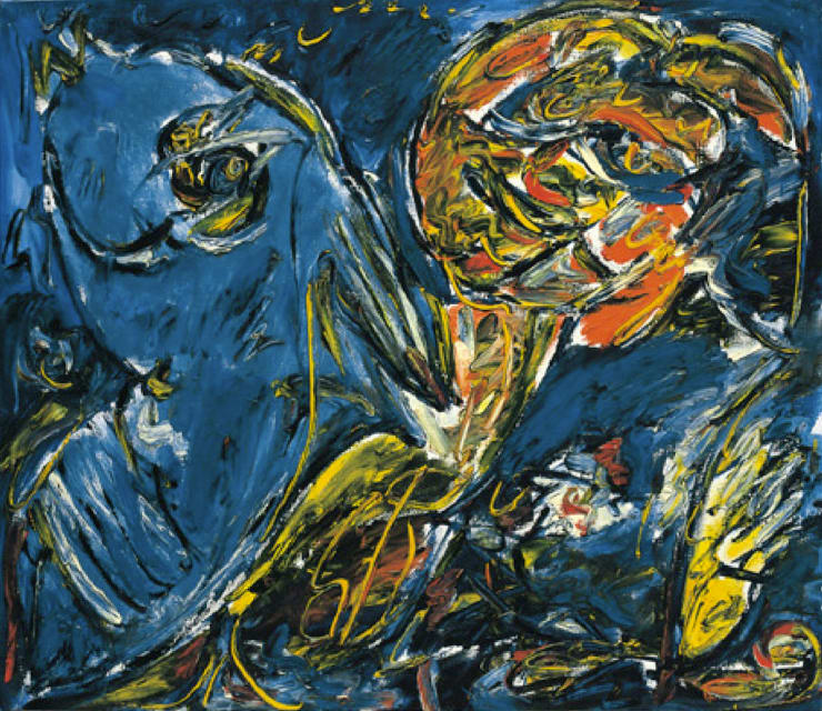 No Title, 1985, olio su tela, cm 60X70