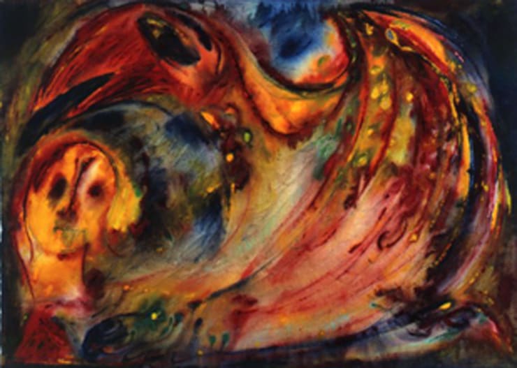 Stjernernes Fogl, Jerusalem, 1979, acquerelli su carta, cm 56X78