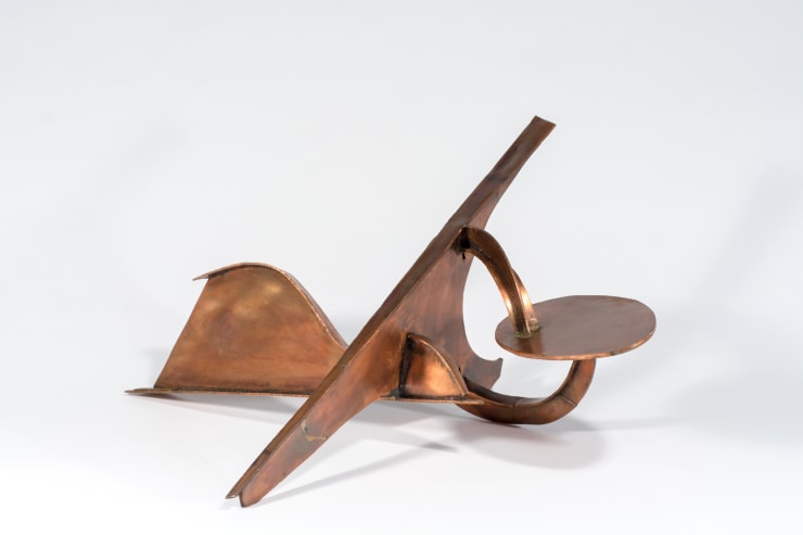 Furnace I, 1974, rame | copper, cm 27,9X54,6X45,8