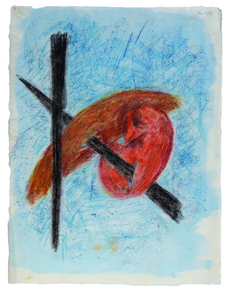 37. Laura 11/79, 1979, tecnica mista, cm 62,5X46