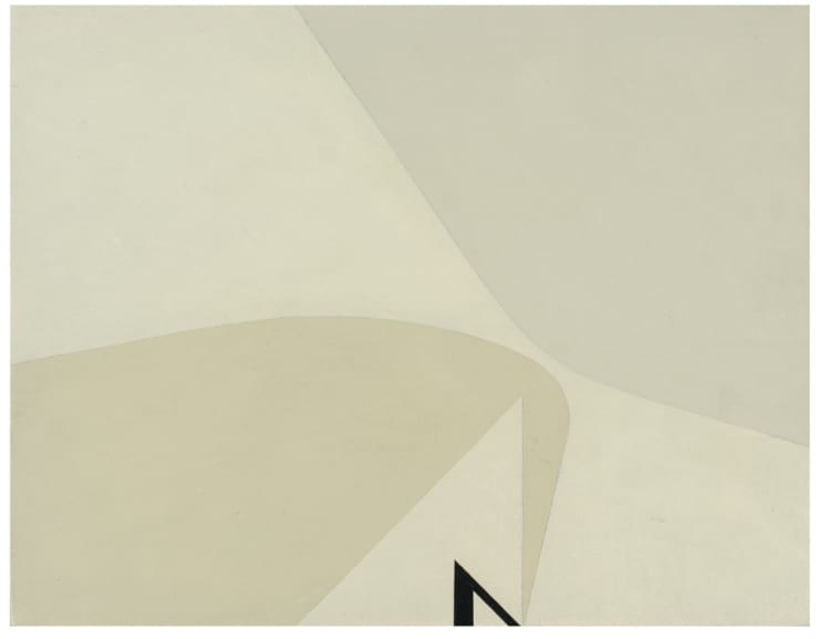 Arturo Bonfanti, Composizione A 33, 1961, olio su tavola, cm 27X35