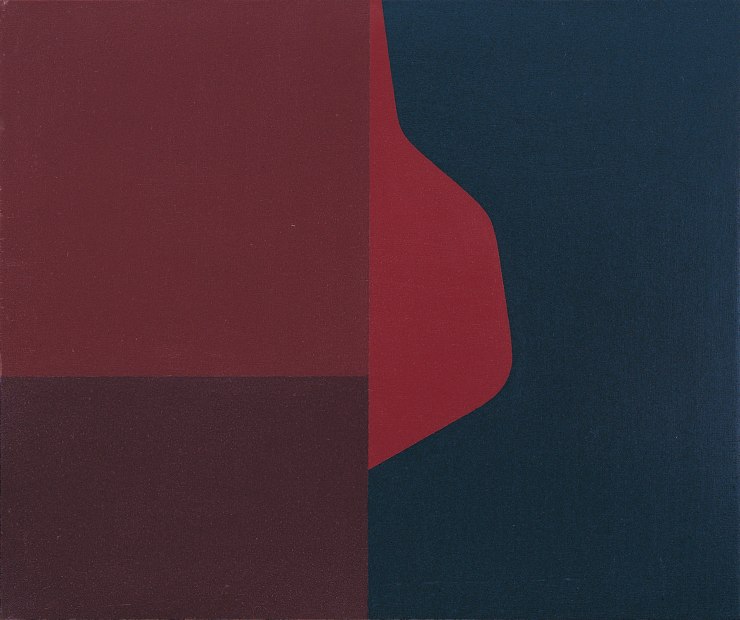 Arturo Bonfanti, Composizione 97, 1962, olio su tavola, cm 55X46