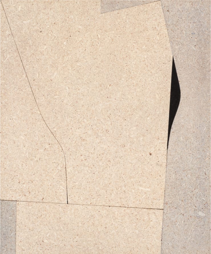 Arturo Bonfanti, Ac Murale 140, 1975, acrilico su pavatex, cm 42X35