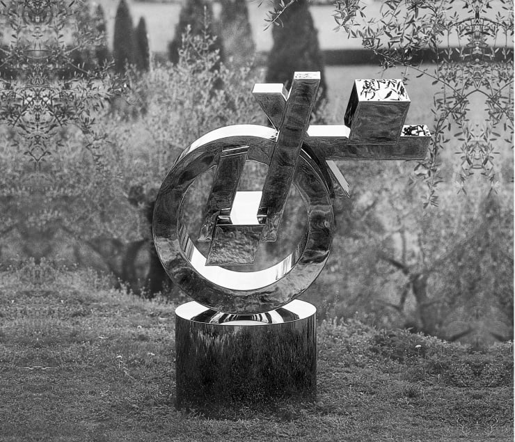 Artemide 2, 1980, acciaio, cm 140x142x165