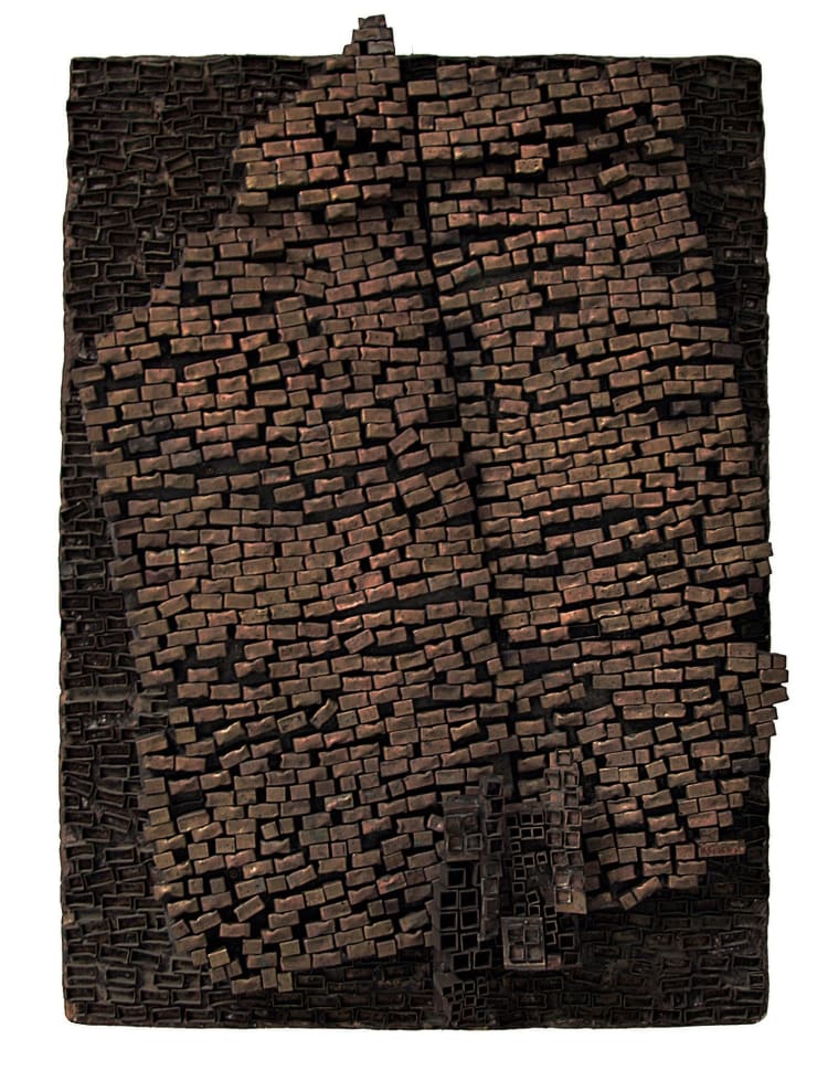 Pile Morale, 1958, tecnica mista, cm 110x80x17