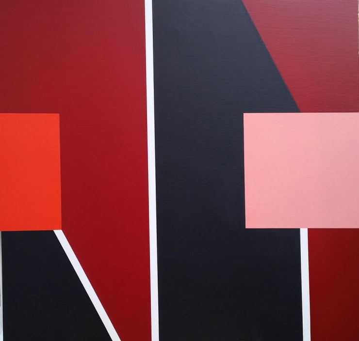 Giuliano Barbanti Origine - 919, 2017 acrilico su tela cm 70x72