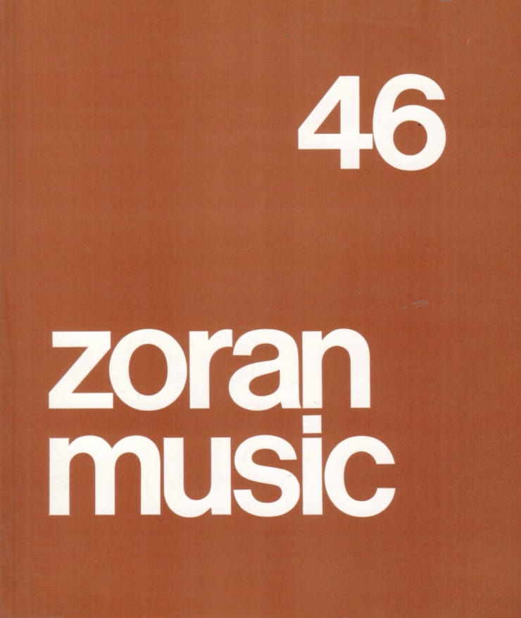 Zoran Music Dipinti (1947-1965) Tempere guazzi e disegni (1946-1980)