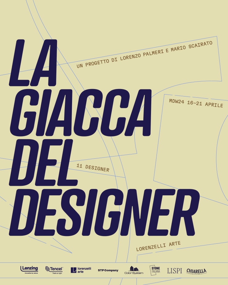 La giacca del designer Milano Design Week 2024