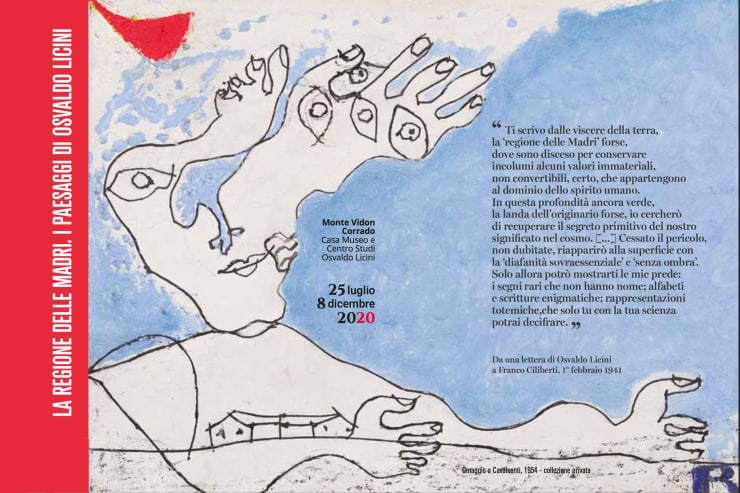 Osvaldo Licini, Amalassunta Luna, 1946, olio su tavola, Lendinara, collezione privata