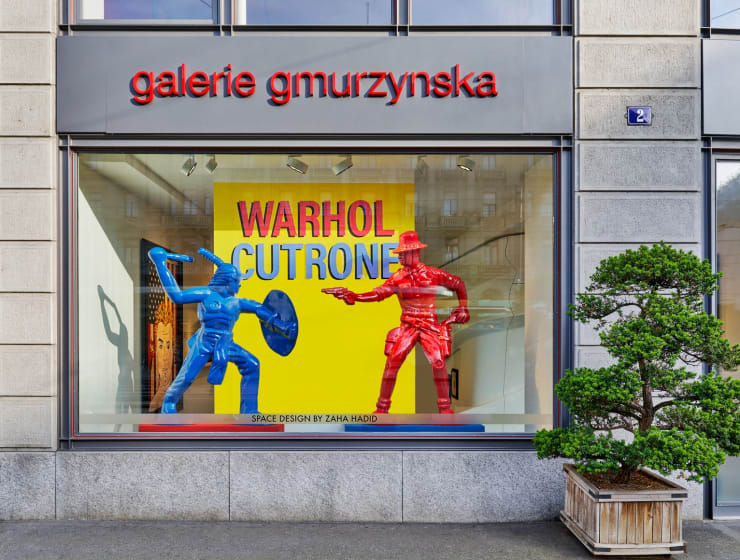 Warhol/Cutrone, Galerie Gmurzynska