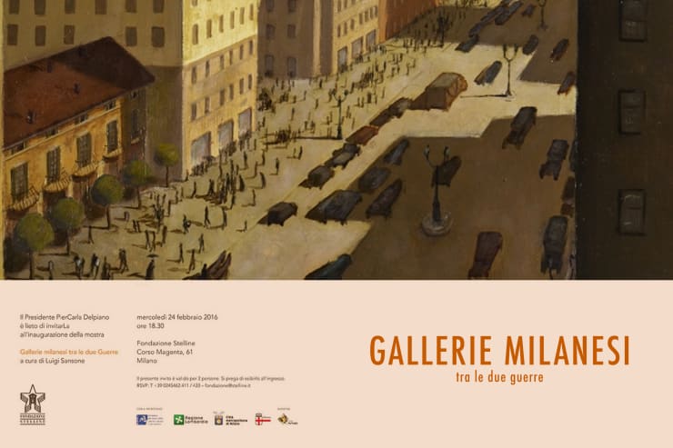 Gallerie milanesi tra le due guerre