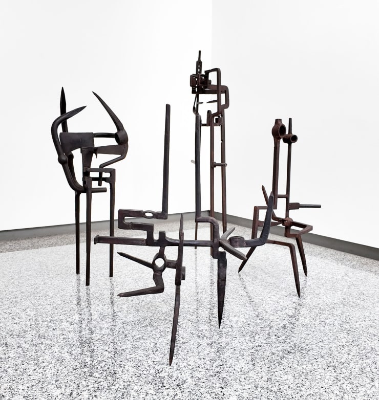 Miguel Berrocal, serie Opus Roma, 1956 | 1958, variable sizes, forged and welded iron