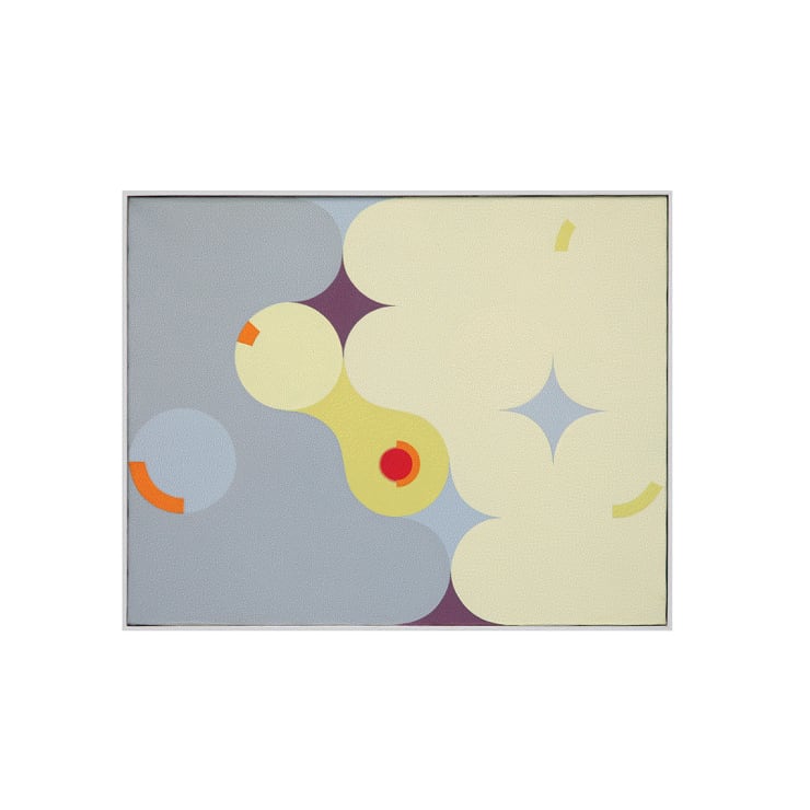 Carlo Nangeroni, Elementi Seriali II, 1963, olio su tela, cm 40x50