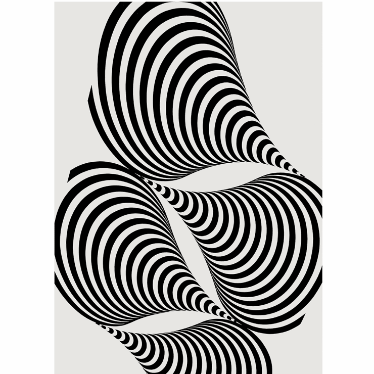 Tra le opere in mostra: Diacronica 2T (67) 1965, olio su tela, cm 134x96