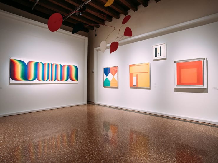 Veduta dell'installazione.