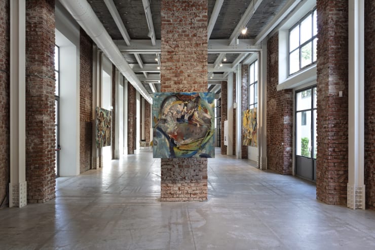 Veduta dell'installazione a Casa degli Artisti, fotografia di Antonio Maniscalco.