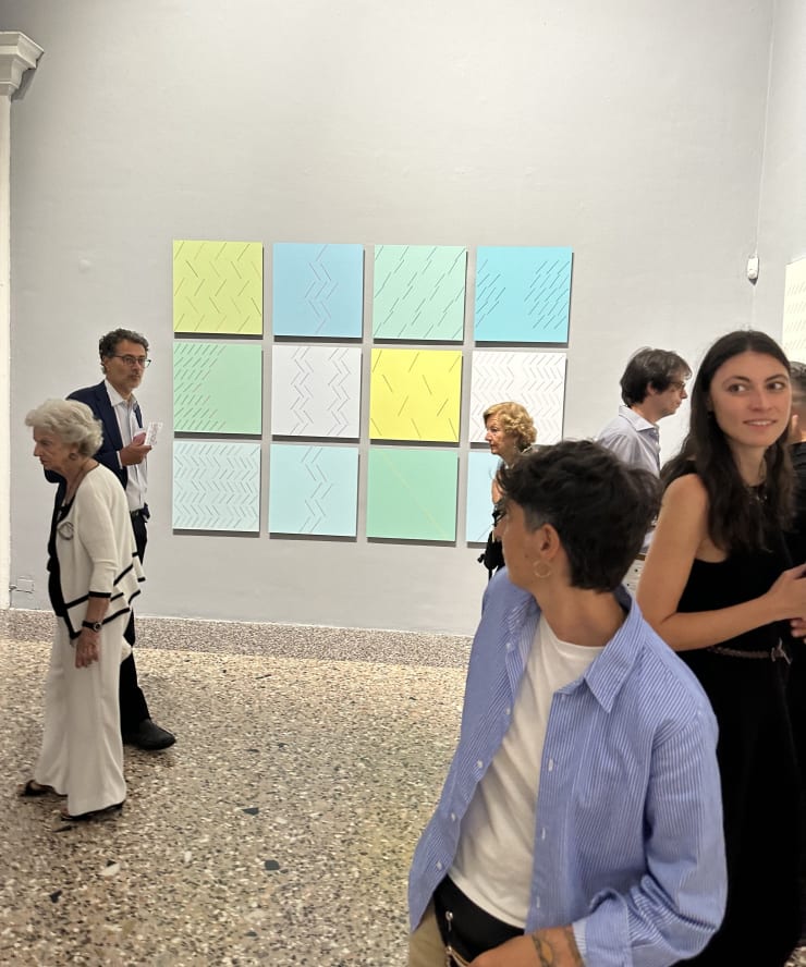 Fotografie dell'inaugurazione a Palazzo Reale.