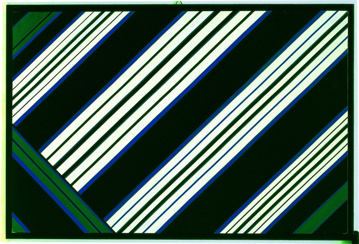 Sehübung, 1966 acrilico su tela cm 55x81,5
