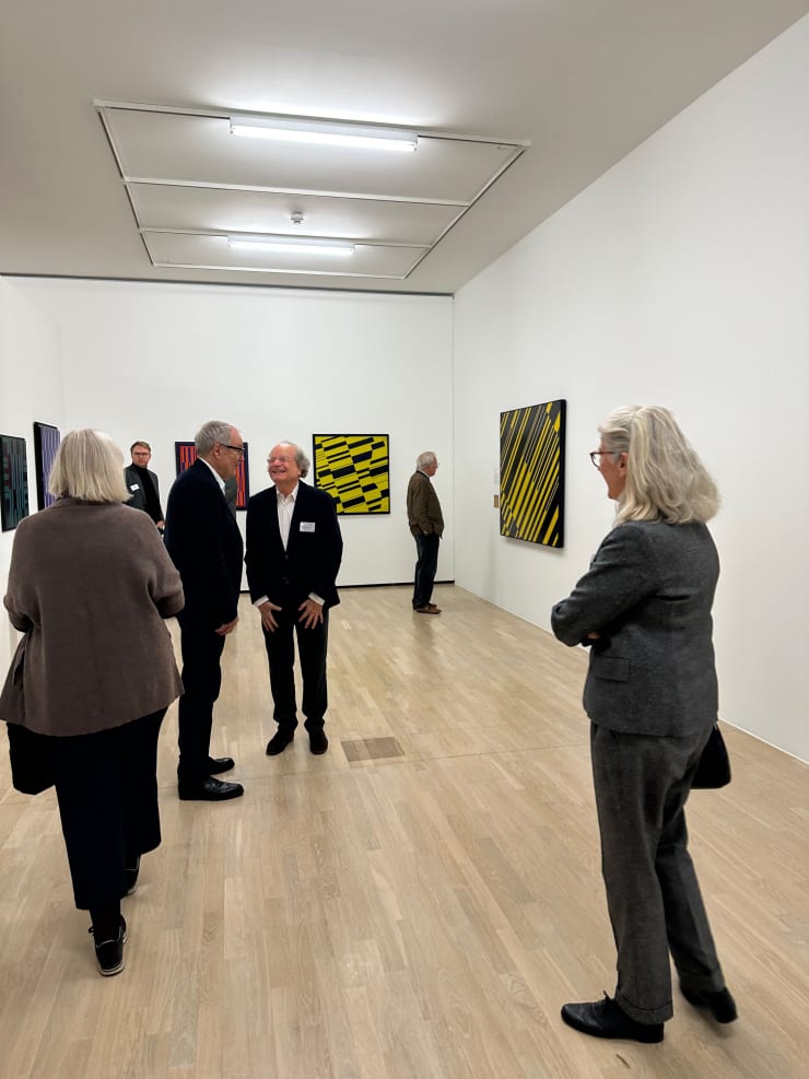 Fotografia dell'inaugurazione della mostra presso Lenbachhaus, Monaco.