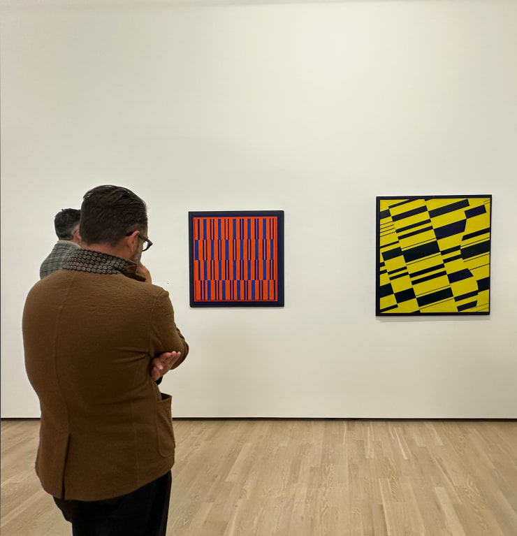 Fotografia dell'inaugurazione della mostra presso Lenbachhaus, Monaco.