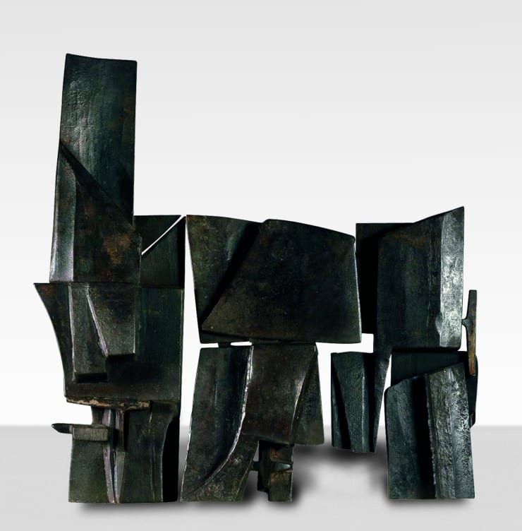 Opus 20 Roma, 1958, ferro forgiato e saldato, cm 75x74x16.