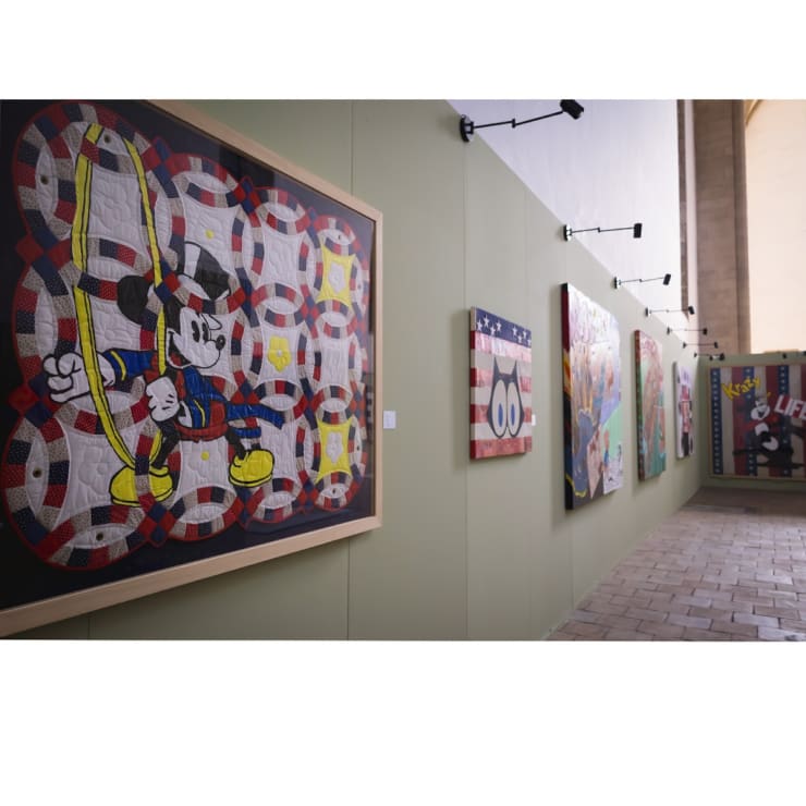 Veduta della mostra.