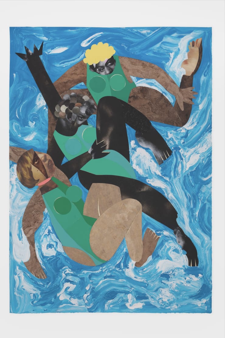 Clotilde Jiménez, Water Dancers, 2023. Courtesy of the artist and Mariane Ibrahim.