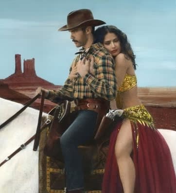 Youssef Nabil, I Saved My Belly Dancer #XXIV (2015). Courtesy of the artist.