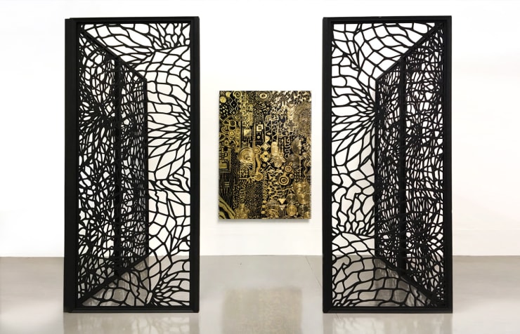 Lina Iris Viktor, The Black Ark & Constellations V, 2017-18.