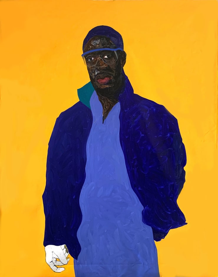 Amoako Boafo Steve Mekoudja, 2019