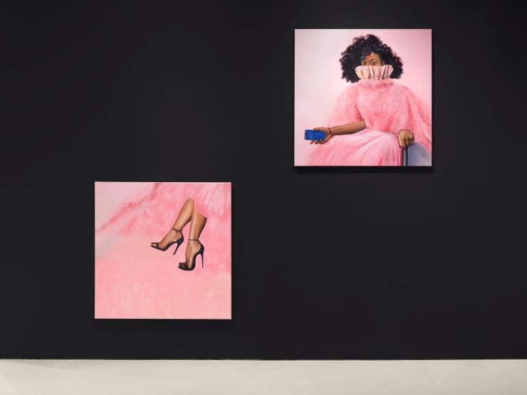 Installation view of Spotlight: Shannon T. Lewis at The FLAG Art Foundation, 2023. Photography by Steven Probert.